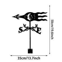 Weather Vane for Garden Sun and Moon Stainless Steel Weathervane All Steel Construction Outdoor Farm Wind Vane Roof Decoration (Style 5) (Style 1)