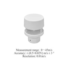 Aoleaby Anemometro, RS485 Modbus Senser, Anemometer Wind Speed and Wind Direction Sensor(Mini-C2A-RS485)