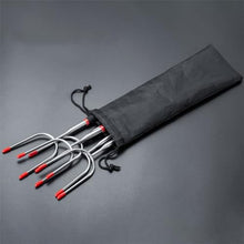 Stainless Steel Telescopic Barbecue Fork Outdoor Tool