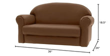 Children's Factory Grow Sofa Walnut