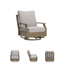 Signature Design by Ashley Rainier Ranch Swivel Glider Chair with Cushion