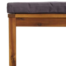 RJPLMFV 10 Piece Patio Lounge Set with Cushion Solid Acacia Wood
