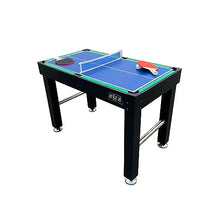 KICK Hexad 48″ 6-in-1 Multi Game Table Black
