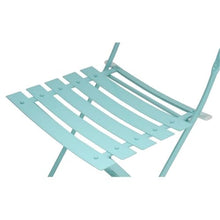 Carolina Classic 36" Round Bistro Table 5pc Set with 4 Chairs in Teal