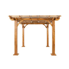 Christopher Knight Home Thayer Outdoor 10' x 10' Pergola Acacia Wood Teak