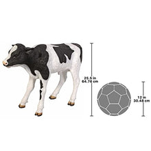 Design Toscano Buttercup Life Size Holstein Calf Dairy Cow Statue Full Color
