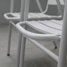 TBJEN Tables and Chairs, Aluminum Alloy Table and Chair Combination Outdoor Open-air Leisure Balcony Courtyard Garden Small Round Table(D)