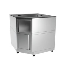 GRILLA Outdoor Kitchen Grill Cabinet for Kong with Built-In Storage, Stainless Steel Construction, For Outdoor Grilling, Cooking, and BBQ