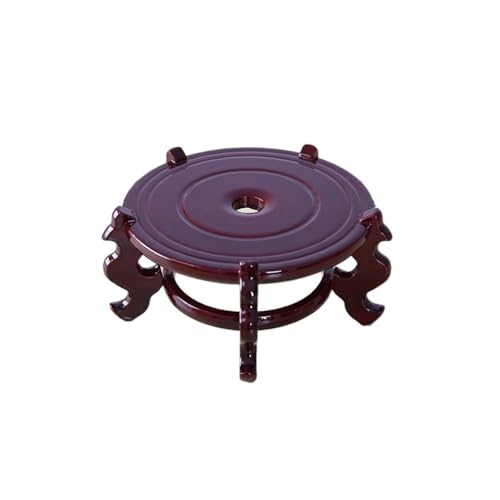 QUANGJN Pcs Plants Saucers Indoor Desktop Small Flower Tray Flower Pot Base Tray Flower Pot Stand Wooden Flower Stand Wooden Base Plant Pot Saucers,