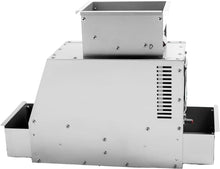 McbeAn Bird Feed Blown Shell Splitter, Electric Stainless Steel Grain Separator, Adjustable Speed Fan, 60-80 Kg/Hour, Small Chaff Blowing Machine, for Millet, Miscellaneous Grains, Melon Seeds