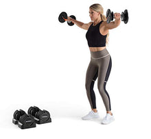 NordicTrack Select-a-Weight Dumbbell Pair Black