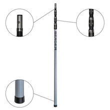 BERGER ArboRapid Telescopic Pole – 4-Part Professional Arborist Tool, Extends from 5.74 to 20.34 Ft, Carbon Fiber & Fiberglass Design – 76004