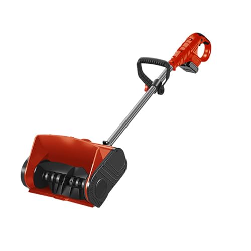 TYYMSMK Lithium Snowplow, Wireless Design, Easy Snow Removal, Sweeping Width 32cm, 1200W Strong Power, Suitable for Family and Outdoor