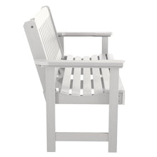 Highwood AD-BENW2-WHE Lehigh Garden Bench, 4 Feet, White