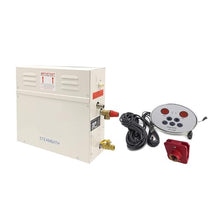 YHYWJHY Bathroom Sauna Machine Self-draining Steam Generator 3-18KW Wet Steam Machine Sauna Machine Steam Generator Home Commercial Bathroom Steam Machine for Shower in Home Steam Room Shower(12KW)