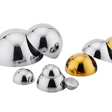 DSWMY Stainless Steel Garden Gazing Ball 1.2mm Thick Silver Multiple Sizes