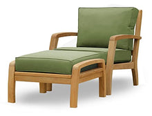 Douglas Nance Somerset Solid Teak Patio Deep Seating Club Chair (Cilantro)
