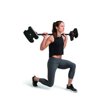 Bowflex SelectTech 2080 Barbell with Curl Bar Black