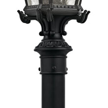 Kichler Tournai Outdoor Post Light, Textured Black, 27"