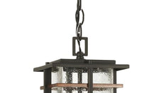Minka Lavery Outdoor Pendant Lighting 72494-68 San Marcos, 1-Light 60 Watts, Black