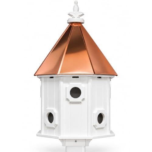 Birdhouse Copper Roof Made in the USA (SMH2C) (4"x4" Mount)