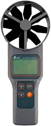 RaeSung High Precision AZ8919 Digital Anemometer AZ-8919 CO2 Air Quality Detector Wind Speed Range 0.2~30M/S