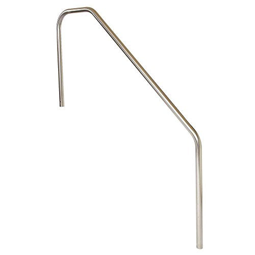 S.R. Smith 3HR-5-049 3-Bend Swimming Pool Handrail, Stainless Steel, 5-Foot, Rail