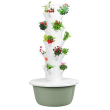 XURUIUS Indoor Vertical Hydroponic Tower,Garden Kit,5/7 Layers,with 20/28 Holes,with Tank,Planter Tower,for Home (5)
