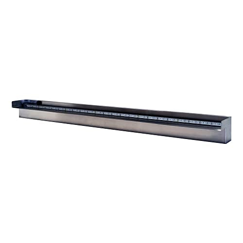48" Color-Changing Stainless Steel Spillway with Remote Control