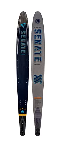 Radar Men's Graphite Senate Water Ski 69" - Navy / Gun Metal / Carbon