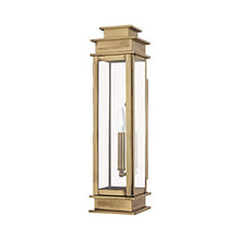 Livex Lighting 20207-01 1-Light Outdoor Wall Lantern, Antique Brass