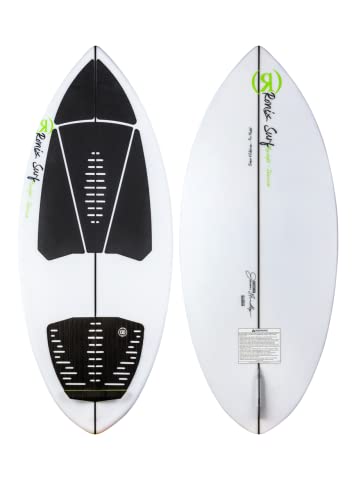 Ronix Flyweight Skimmer Wakesurf Board Glacier White / Green