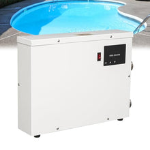 HJGJYWLQ Electric Pool Heater for Above Ground Pool, 220V Water Warmer with Touchscreen Thermostat, 316 Stainless Steel Fast Heating for Small Pools, Spas and Hot Tubs 11kw