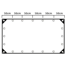 DAZULI Clear Waterproof PVC Plastic Tarp Plant Cover Transparent Tarpaulin with Eyelets Rainproof Tear Flower Plant Sheet Covers 400g/m²(Size:3x7m/9x23ft,Color:Clear)