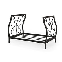 DJVHSRI Firewood Storage Rack Black Fireplace Supplies Iron Firewood Rack Wood Firewood Storage Tool Rack Home New Floor,