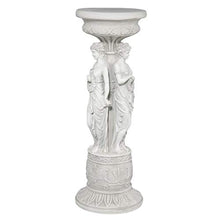 Design Toscano KY992 Chatsworth Manor Neoclassical Pedestal Column Plant Stand, Antique Stone