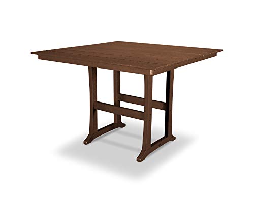 POLYWOOD® Tables Bar Table, Teak