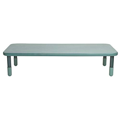 Children's Factory Angeles Baseline Kids Activity Table 16" Legs Teal