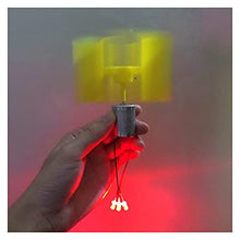 Miniature Wind Turbine Vertical Wind Alternative Energy Generator DIY Technology Making Physical Power Principle Outdoor Power Tools