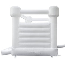Infuntable Inflatable White Bounce House with Air Blower for Wedding 2.5m