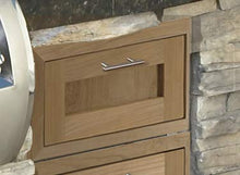 Pacific Teak Shaker 18-Inch Teak Wood Single Access Drawer - UD1-18S