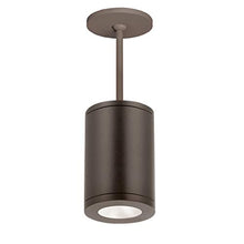 WAC Lighting DS-PD05-N-CC-BK Tube Architectural 5" LED Color Changing Pendant Narrow Beam, Black
