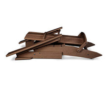 POLYWOOD® Modern Folding Adirondack in Mahogany