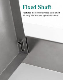 WAMVZYX Stainless Steel BBQ Grill Access Door 4x4 6x6 20x14 24x30 30x30 32x32, Push to Open Access Panel Bathroom/Outdoor Kitchen Inspection Door(35x35in/90x90cm)