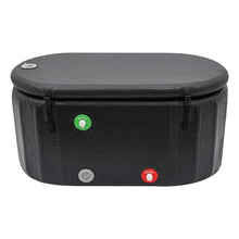 Inflatable Ice Bath Tub for Athletes, Large Portable Cold Plunge Pool with Pump & Repair Kit, 97.7 Gal PVC Recovery Tub for Muscle Relief, Outdoor Indoor Cold Soak Spa