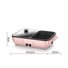 AFPSDLFJDLS Multifunctional Smoke Free Dormitory, Roast Hot Pot, Barbecue Grill, Household Electric Oven, Roasting Machine