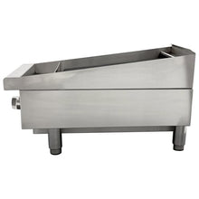 JARYANNIX Commercial Gas-Fired Broiler, Stainless Steel Desktop Grilled Steak Machine for Smokeless BBQ, Quick Heating Tabletop Grill (43x30x39cm)