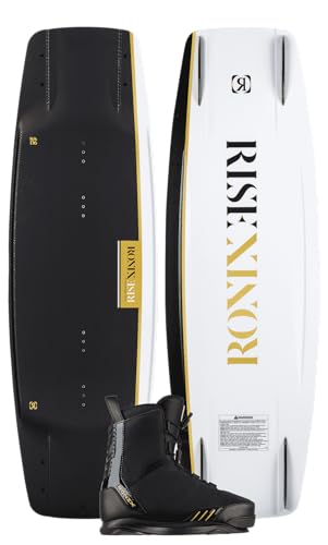 Ronix 132 Rise Wakeboard Package w/ Rise Boots - 9 Black