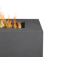 Lakeview Elysian 36-Inch Square Propane Gas Fire Table - Weathered Slate - SC-C9812LP-WSLT