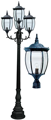 DABMAR LIGHTING INC GM3004-VG Fixture,Post,3004,VG,Victoria,4Light